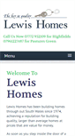 Mobile Screenshot of lewishomeswales.co.uk